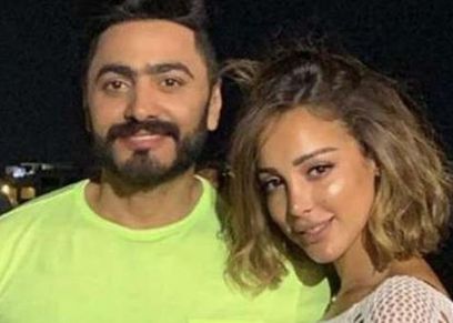 تامر حسني وبسمة بوسيل
