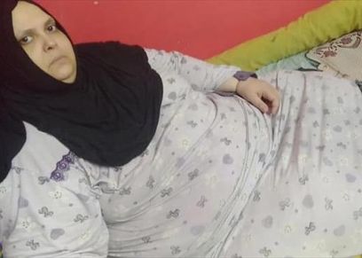 هدى محمد مصابة بالسمنة