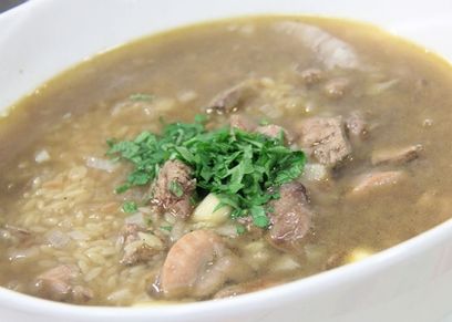 شوربة كبد وقوانص