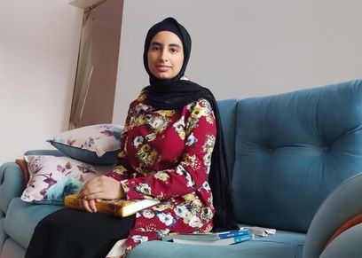 ريم جابر تركت الطب من أجل اللغة العربية