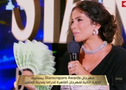 منى زكي في مهرجان القاهرة للدراما