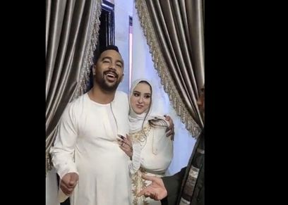 عروسة الإسماعيلية وزوجها