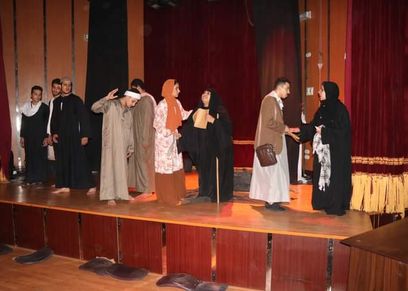 عرص مسرحية حراجي القط