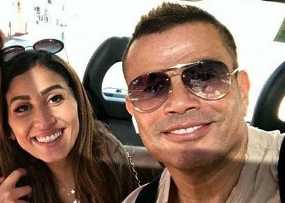 عمرو دياب ودينا الشربيني