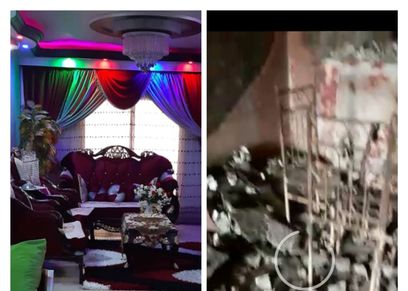 حريق الشقة الأشهر في عقار فيصل