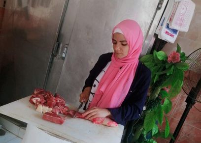 أميرة جزارة بالمحلة