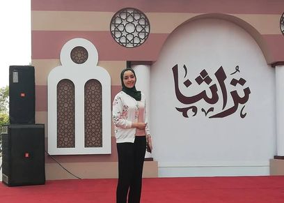 مصممة مكملات الديكور تقى كامل