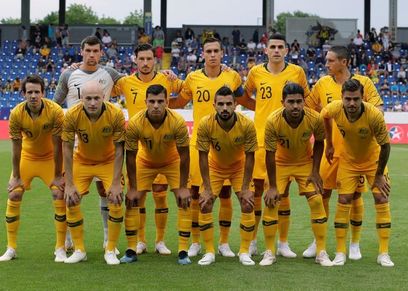 منتخب استراليا في مباراة ودية قبل الذهاب لكأس العالم في روسيا