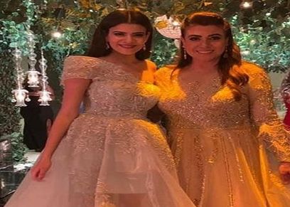 نشوى مصطفى وابنتها