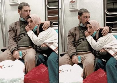 صورة حضن الأب