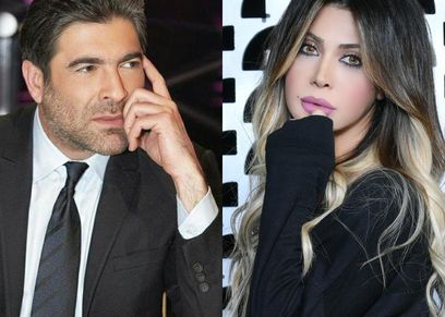 الفنانة نوال الزغبي ووائل كفوري