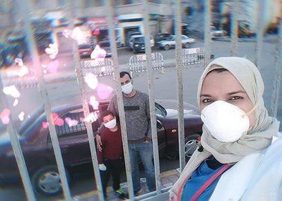 مديرة مستشفي العجمى للحجر الصحي في الإسكندرية