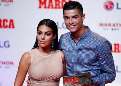 كرستيانو رونالدو وصديقته جورجينا رودريجيز