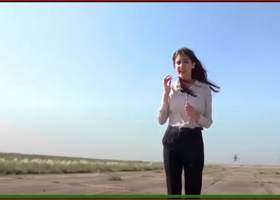 مراسلة تنجو من الموت بأعجوبة بسبب