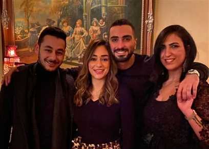 جانب من حفل عيد ميلاد محمد الشرنوبي