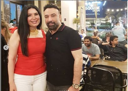 صور| عبير صبري تحتفل بذكرى زواجها الأول :