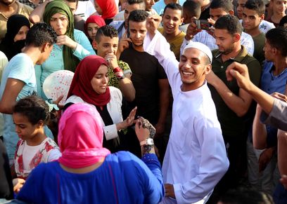 الفرحة بعيد الأضحى "على واحدة ونص"