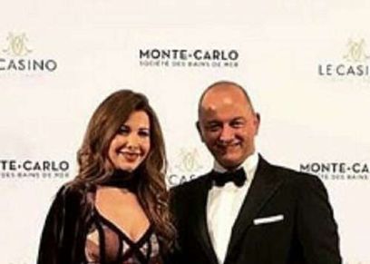 نانسي عجرم وزوجها