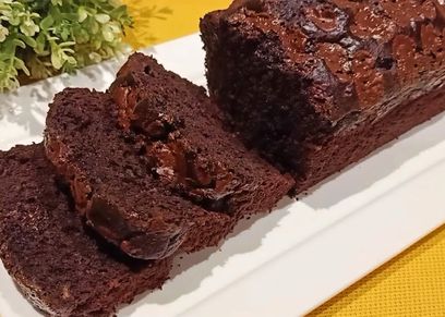 كيكة شوكولاتة بدون دقيق وبيضة واحدة