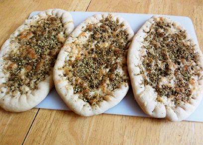 فطير بالزعتر 