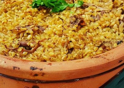 طريقة تحضير صنية الفريك