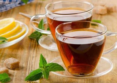 تناول الشاي بعد الطعام- صورة تعبيرية