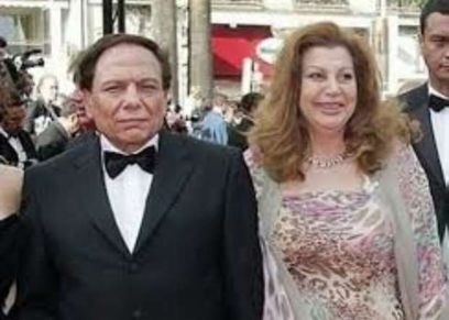 عادل إمام وزوجته هالة الشلقاني