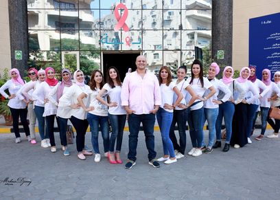 متسابقات ملكة جمال الاناقة يزورن مستشفى بهية