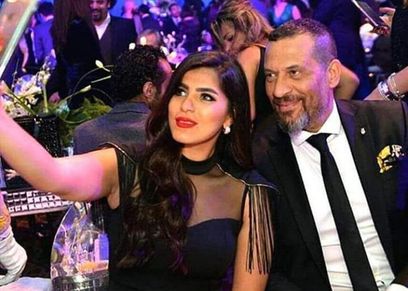 ماجد المصري وزوجته رانيا أبو النصر