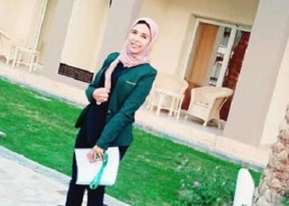 دعاء عاطف ضحية الطائرة المنكوبة