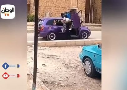 قانوني يوضح عقوبة الشاب وطالبة الثانوي بعد الورود والأحضان أمام مدرسة في السويس