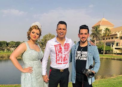 خطبة الفنان حسن شاكوش