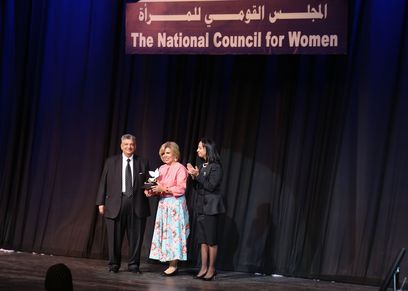 مشيرة خطاب ومايا مرسي وهاني عزيز