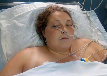 امرأة بريطانية سقطت من ارتفاع 72 قدم