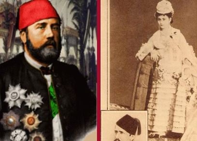 الخديوي إسماعيل والأميرة خديجة