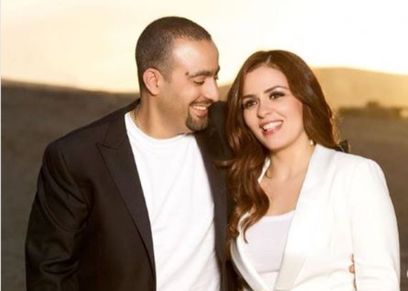 أحمد السقا وزوجته مها الصغير