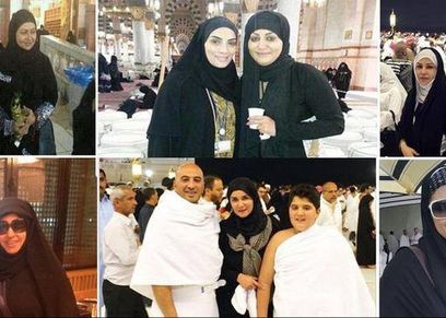 الفنانات في العمرة