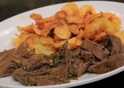 طحال مشوي