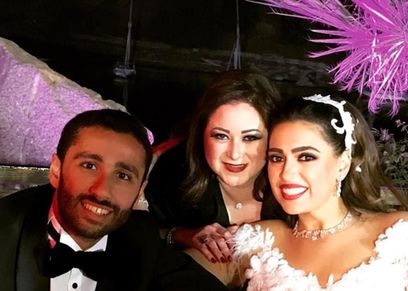 نضير وزوجها ومي نور الشريف