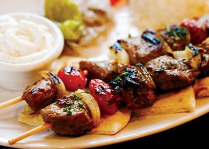 طبق شيش كبدة