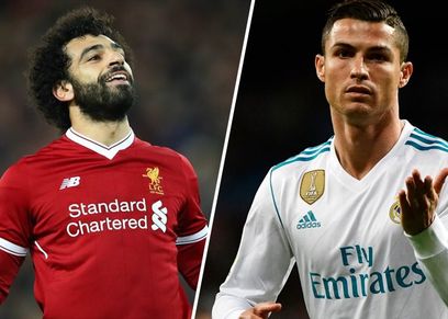كريستيانو رونالدو ومحمد صلاح