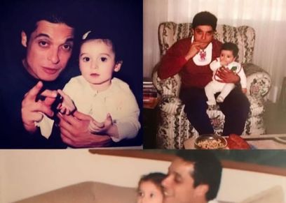 عامر منيب وبناتهعامر منيب