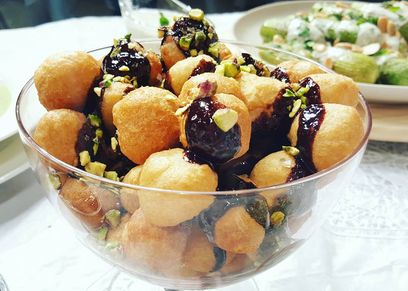 زلابية بالشكولاتة