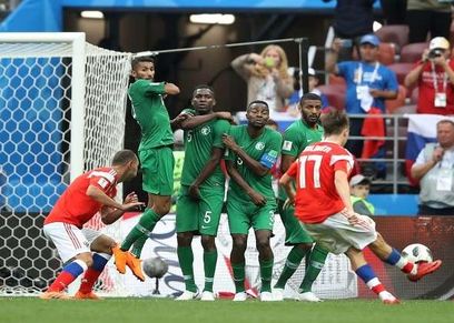 مباراة روسيا والسعودية