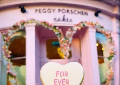 مقهى Peggy Porschen في لندن 