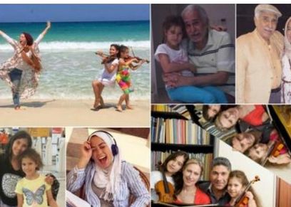 عائلة الفنان عبدالرحمن أبو زهرة