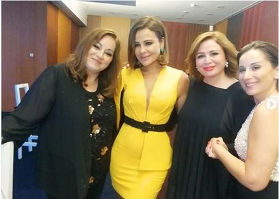 كارول سماحة وإلهام شاهين