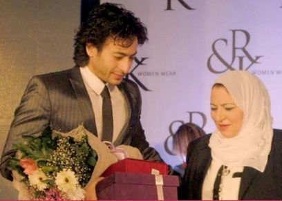 حمادة هلال ووالدته