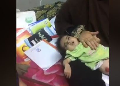 طفل عاما واحد ولد بكليتين و يحتاج للعلاج على نفقة الدولة