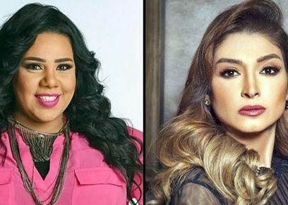 شيماء سيف تحتفل بعيد ميلاد روجينا